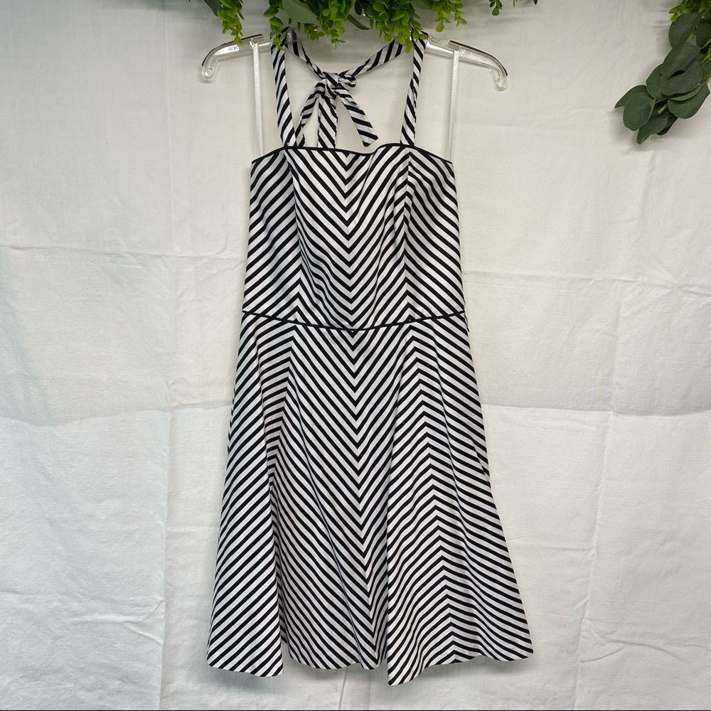 White House Black Market striped dress
